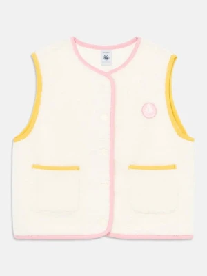 Kamizelka Petit Bateau mleczny