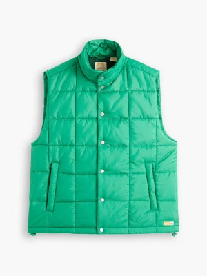 Levi´s Kamizelka pikowana "90S Anywear" w kolorze zielonym rozmiar: S