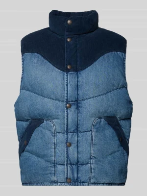 Kamizelka pikowana o kroju regular fit z imitacji denimu model ‘Wild West’ Levi's®