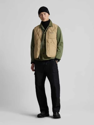 Kamizelka pikowana o kroju regular fit z kieszenią na piersi Polo Ralph Lauren