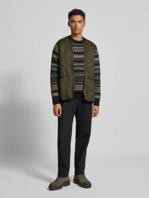 Kamizelka pikowana o kroju regular fit z miękkim polarem wewnątrz Barbour