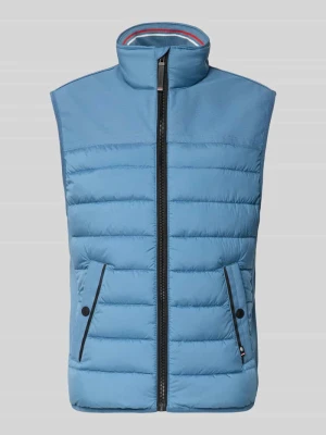 Kamizelka pikowana o kroju regular fit z wodoodpornego materiału Tom Tailor