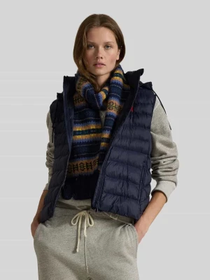 Kamizelka pikowana o kroju regular fit z wyhaftowanym logo Polo Ralph Lauren