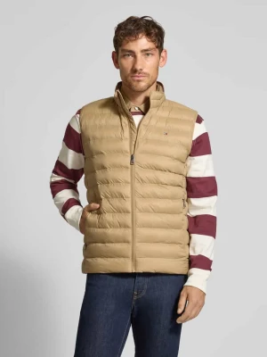 Kamizelka pikowana o kroju regular fit z wyhaftowanym logo Tommy Hilfiger
