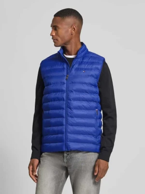 Kamizelka pikowana o kroju regular fit z wyhaftowanym logo Tommy Hilfiger
