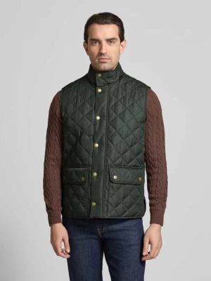 Kamizelka pikowana o kroju regular fit ze stójką Barbour