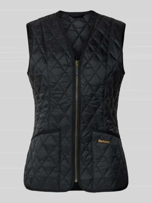 Kamizelka pikowana o kroju shaped fit z wyhaftowanym logo model ‘BETTY’ Barbour