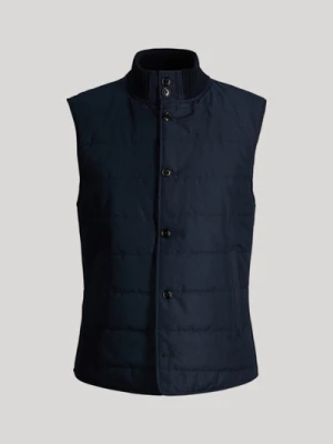 Kamizelka pikowana Wermut w kolorze granatowym Joop