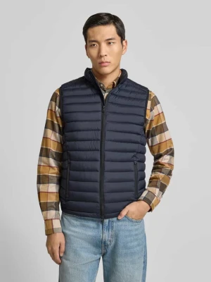 Kamizelka pikowana z kieszeniami na zamek błyskawiczny model ‘CARDIFF’ ECOALF