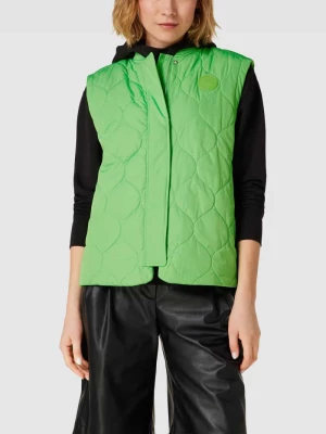 Kamizelka pikowana z naszywką z logo model ‘QUILTED BOMBER VEST’ Tommy Hilfiger