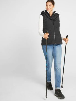 Kamizelka pikowana z podszewką z polarowego baranka bonprix