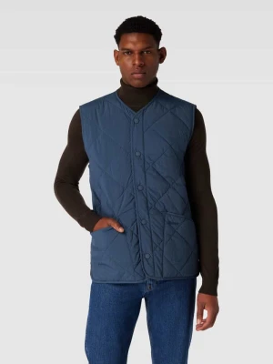 Kamizelka pikowana z wyhaftowanym logo model ‘BRENT LIDDESDALE’ Barbour
