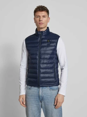 Kamizelka pikowana z zamkiem błyskawicznym dwustronnym model 'Arvale' Blauer Usa