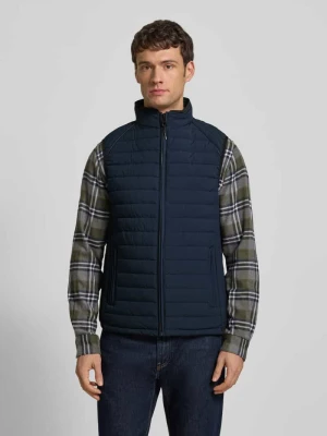 Kamizelka pikowana ze stójką i kieszeniami zapinanymi na zamek błyskawiczny NAUTGÅRD