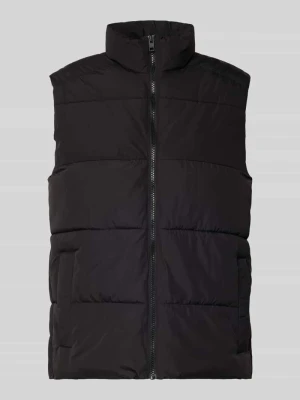 Kamizelka pikowana ze stójką model ‘MAZE’ jack & jones