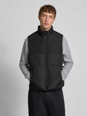 Kamizelka pikowana ze stójką model ‘MAZE’ jack & jones