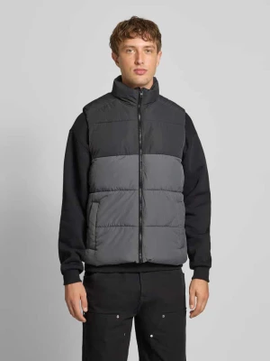 Kamizelka pikowana ze stójką model ‘MAZE’ jack & jones