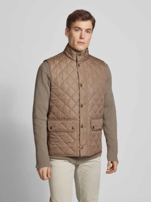 Kamizelka pikowana ze stójką model ‘New Lowerdale’ Barbour