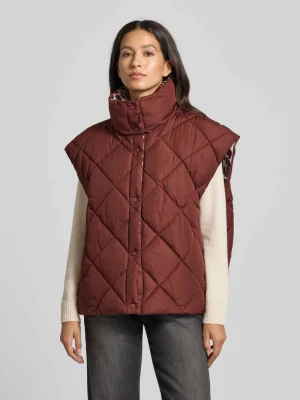 Kamizelka pikowana ze stójką model ‘Onyx’ OH APRIL