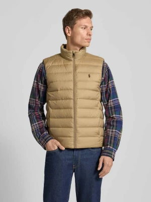 Kamizelka pikowana ze stójką Polo Ralph Lauren