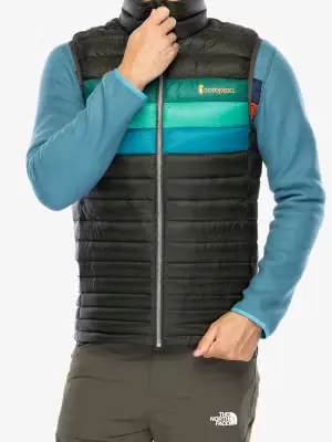 Kamizelka puchowa Cotopaxi Fuego Down Vest - woods stripes