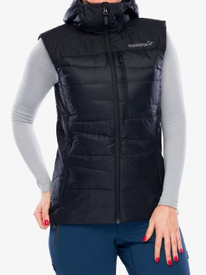 Kamizelka puchowa damska Norrona Falketind Down750 Vest - caviar