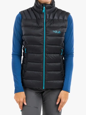 Kamizelka puchowa damska Rab Electron Pro Vest - beluga