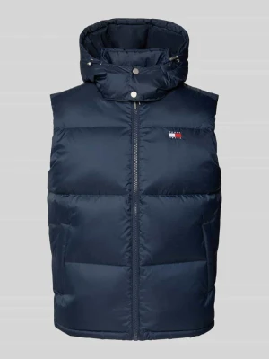 Kamizelka puchowa o kroju regular fit z odpinanym kapturem Tommy Jeans