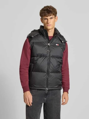 Kamizelka puchowa o kroju regular fit z odpinanym kapturem Tommy Jeans