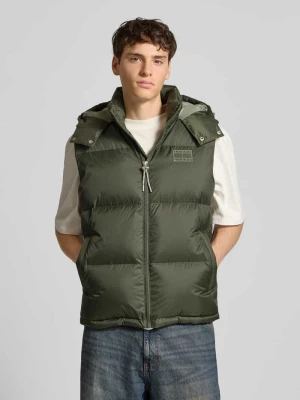 Kamizelka puchowa o kroju regular fit z odpinanym kapturem Tommy Jeans