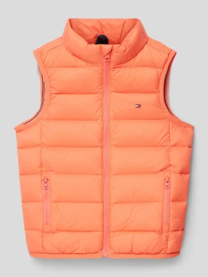 Kamizelka puchowa z wyhaftowanym logo model ‘ESSENTIAL LIGHT DOWN VEST’ Tommy Hilfiger Kids