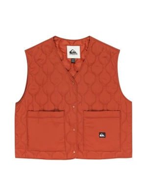 Kamizelka Quiksilver ciemnopomarańczowy