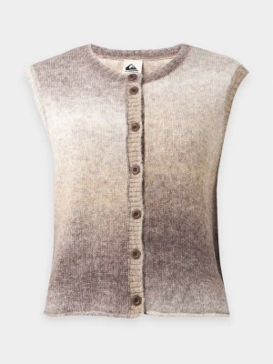 Kamizelka Quiksilver jasnobrązowy melanż
