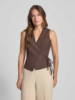 Kamizelka taliowana z dodatkiem wełny model ‘Samara’ NEO NOIR