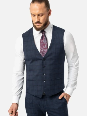 KAMIZELKA TOBES REGULAR FIT GRANAT Recman