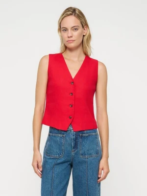 Kamizelka Tommy Hilfiger czerwony