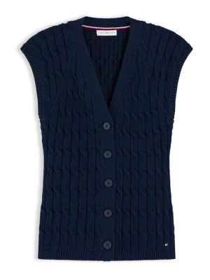 Kamizelka Tommy Hilfiger granatowy