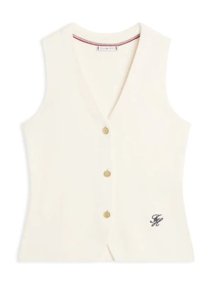 Kamizelka Tommy Hilfiger mleczny