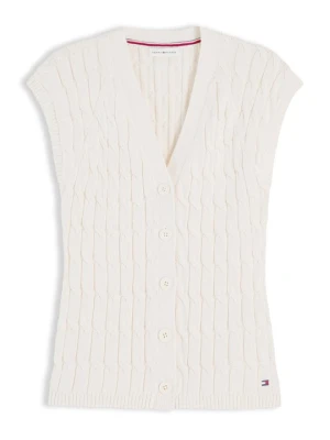 Kamizelka Tommy Hilfiger mleczny