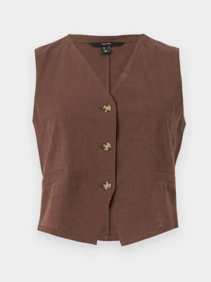 Kamizelka Vero Moda brązowy
