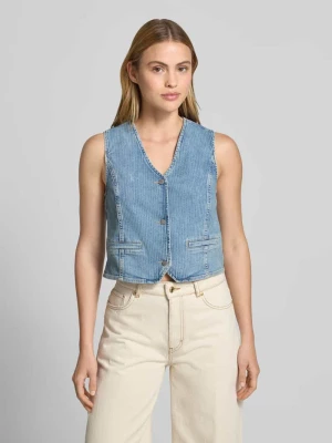 Kamizelka w denimu o kroju regular fit mustang