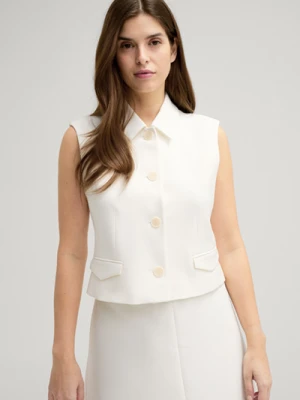 Kamizelka w kolorze kremowym Joop