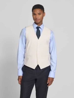 Kamizelka w kroju regular fit z dodatkiem wiskozy HECHTER PARIS