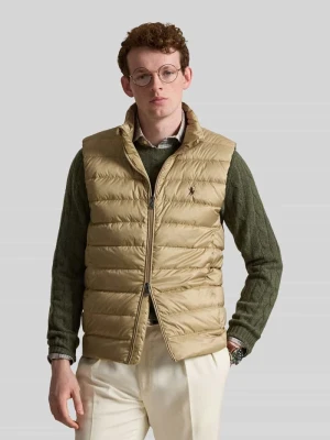 Kamizelka w kroju regular fit z wyszywanym logo Polo Ralph Lauren
