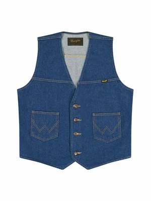 Kamizelka Wrangler niebieski denim