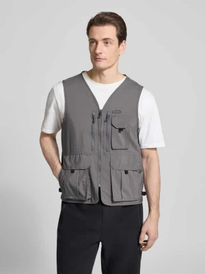 Kamizelka z dekoltem w serek i kieszeniami z patką model ‘SILVER RIDGE’ Columbia