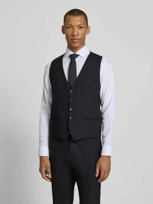 Kamizelka z dekoltem w serek i listwą guzikową Model 'Totti' CINQUE