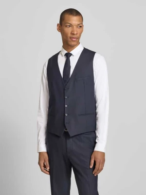 Kamizelka z dekoltem w serek i listwą guzikową Model 'Totti' CINQUE