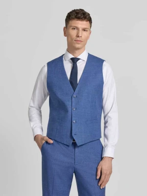 Kamizelka z dekoltem w serek i wpuszczanymi kieszeniami Christian Berg Men