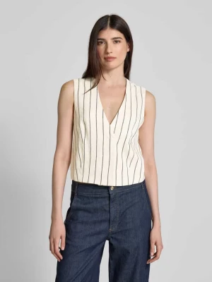 Kamizelka z dekoltem w serek LANIUS